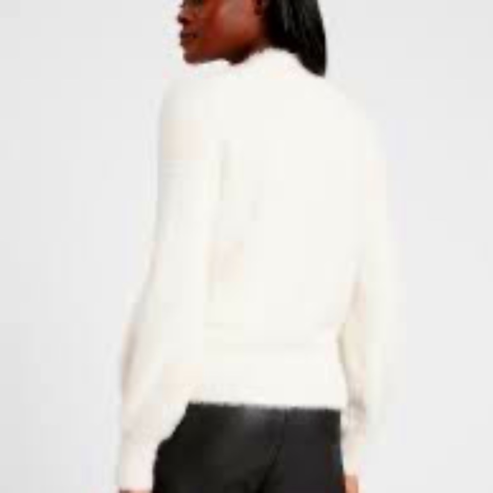 Banana republic fuzzy sweater